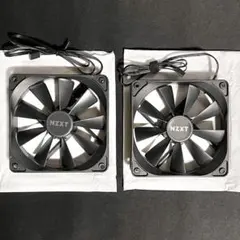 NZXT H510 純正ケースファン 2個セット 中古 ジャンク扱い