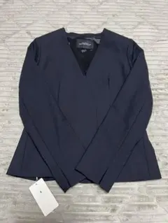 グリーンレーベル ノーカラージャケット 黒M 卒業式 入学式