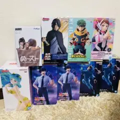 最新 プライズ フィギュア まとめ売り うる星やつら ボルト 忍たま 7点セット