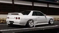 1/24 アオシマ スカイライン GT-R r32 GTR bnr32 完成品 - メルカリ