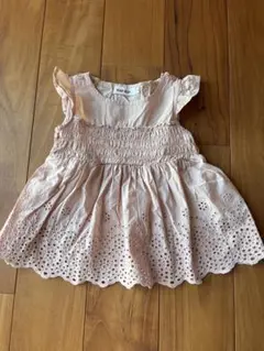 SLAP SLIP チュニック　トップス　90サイズ　ベビー　くすみピンク