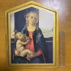 ルネサンス ラファエロ・サンティ ヒワの聖母 壁掛板絵 大判 絵画