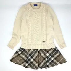 BLUELABELCRESTBRIDGE ドッキングワンピース ノバチェック