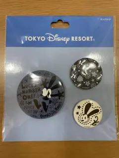オズワルド 缶バッジ ディズニーランド ディズニーリゾート