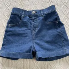デニムショートパンツ 145~155cm