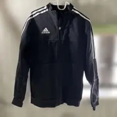 adidas ブラック ジャージジャケット　M
