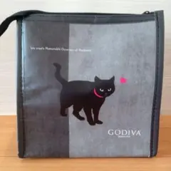 GODIVA 黒猫 保冷ポーチ