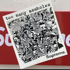 supremeシュプリームステッカー非売品希少