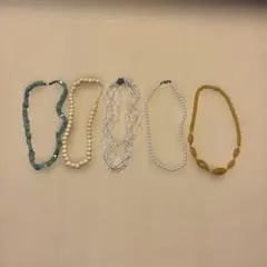 ネックレスセット 5点　バラ売り可