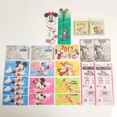 使用済み　ディズニーチケット　ディズニーシー10周年　絵本　パレードチケット　等