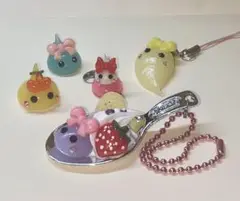 ほっぺちゃん ストラップ 5点セット