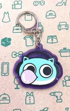 ブルーハムハムアクリルキーホルダー