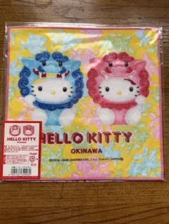 ハローキティ 沖縄バージョンプチタオル3枚セット