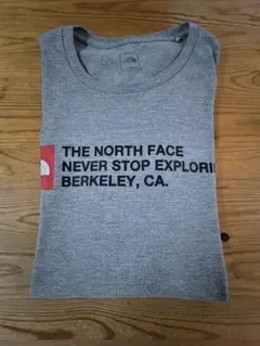 THE NORTH FACE グレー Tシャツ