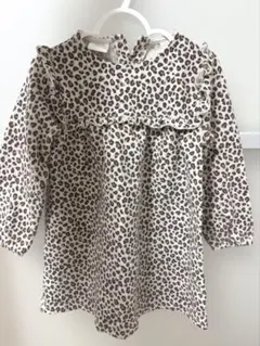 ZARA kids レオパードワンピース　98cm
