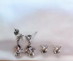 ミッキー ミニー ピアスセット