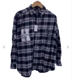 WINDANDSEA x HYSTERIC GLAMOUR 長袖ネルシャツ