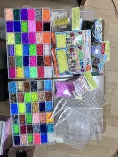 アイロンビーズセット 多色 付属品付き