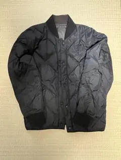 【リバーシブルジャケット】UNIQLO M ブラック/カーキ