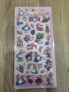 Disney 不思議の国のアリス シール 1枚　JEWELRY DROP