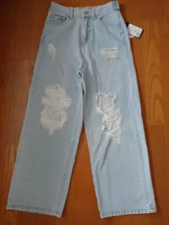 Kastane レースデニムパンツ