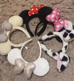 ディズニーキャラクター カチューシャ 5個セット