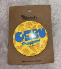 セブ島　缶バッジ
