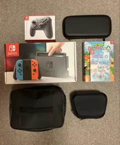 nintendo switch 本体 プロコン セット どうぶつの森 Amazon.co.jp: Nintendo Switch あつまれ どうぶつの森セット
