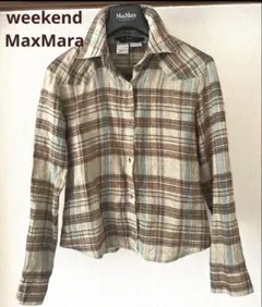 weekend MaxMara リネンシャツ Mのサムネイル