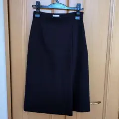 【BALLSEY】 ボールジィ　ラップ風スカート　ネイビーのサムネイル