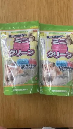 SANKO ミニクリーン ハムスター・リス用トイレ砂 2袋セットのサムネイル