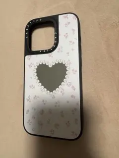 CASETiFY ハート型ミラー iPhoneケース