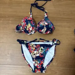 フラワープリント セパレート水着 ビキニ 9M - メルカリ