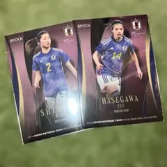 なでしこジャパン 長谷川唯 25枚限定 ビッグジャージーカード 長谷川唯 ジャージーカードJFA 2017日本代表なでしこジャパン - メルカリ