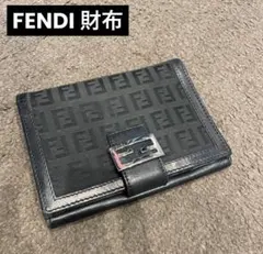 FENDI 二つ折り財布 ブラックのサムネイル