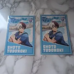 ヒロアカ　ヒーロープラザ　ポストカード　轟焦凍