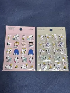 スヌーピー ステッカーシール2シートセット
