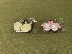 ちいかわ × サンリオキャラクターズ なかよしラバーマスコット　セット