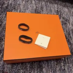 エルメス 空箱、リボン2本