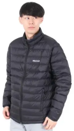 【新品・未使用】マーモット（marmot）ダウンジャケット ブラック XLのサムネイル