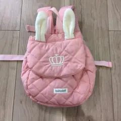 BABYDOLL うさぎ耳リュック ピンクのサムネイル