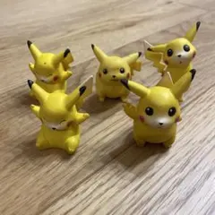 【平成レトロ】ピカチュウ フィギュア 5体セット　まとめ売り
