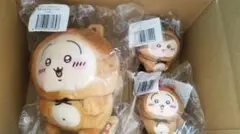 ちいかわ　たぬきだもんくじ　うさぎB賞ぬいぐる マスコットC賞くりまんじゅうC賞