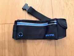 ランニングポーチ 黒/青