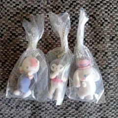 サンリオキャラクターズ ミニチュアチャーム ハローキティ クロミ シナモン