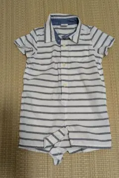 Baby GAP ストライプロンパース 6-12ヶ月