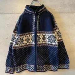 ノルディック モックネック チロル セーター ニット タートル ノルウェー