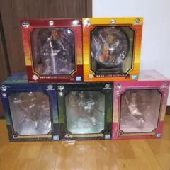 一番くじ　鬼滅の刃　LAYER SCAPE フィギュア　5種まとめ売り