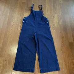 ワイドレッグ　オーバーオール　オニギリ　デニム 11 onigiri