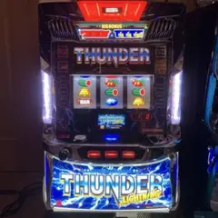 パチスロ 実機 サンダーＶライトニング ※コイン不要機付き※ 楽天市場】【本州送料無料】サンダーVライトニング 【データ
